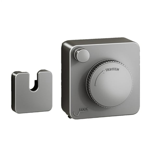 Tendedero portátil retráctil para viajes: tendedero de pared para interior/exterior, para balcones/duchas/patios/hoteles/baños