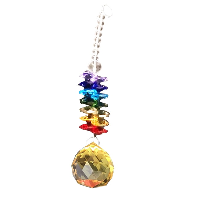 Crystal Suncatcher, Rainbow Maker Chandelier, Prisma colgante Decor Home Car Car Office
