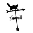 thumbnail image 4 of Veleta de metal con forma de , adorno de hierro forjado, decoración de jardín, veleta vintage para patio, granja, terraza, jardín o valla, 4 of 8