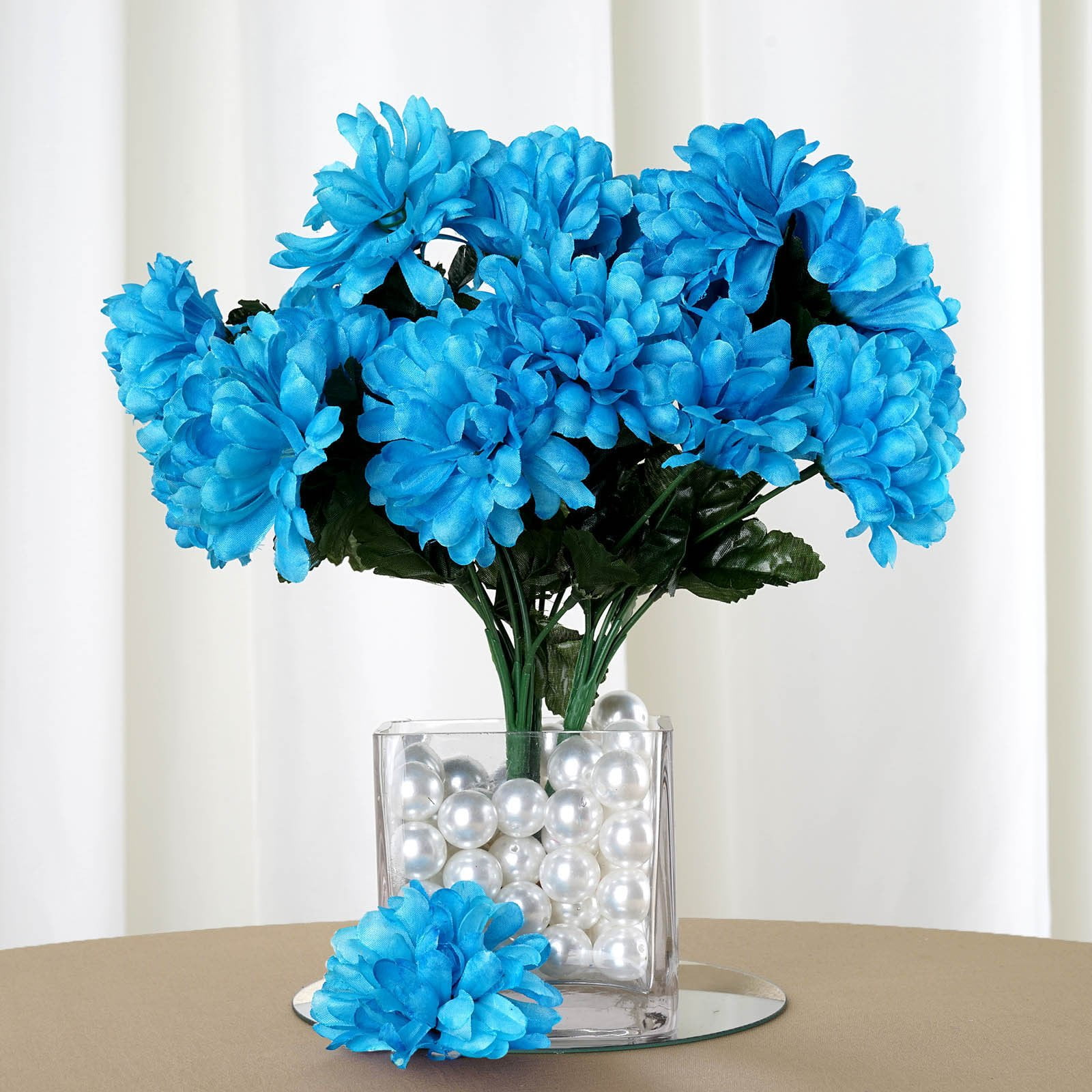 Efavormart 84 Artificial Chrysanthemum Mums Balls for DIY Wedding