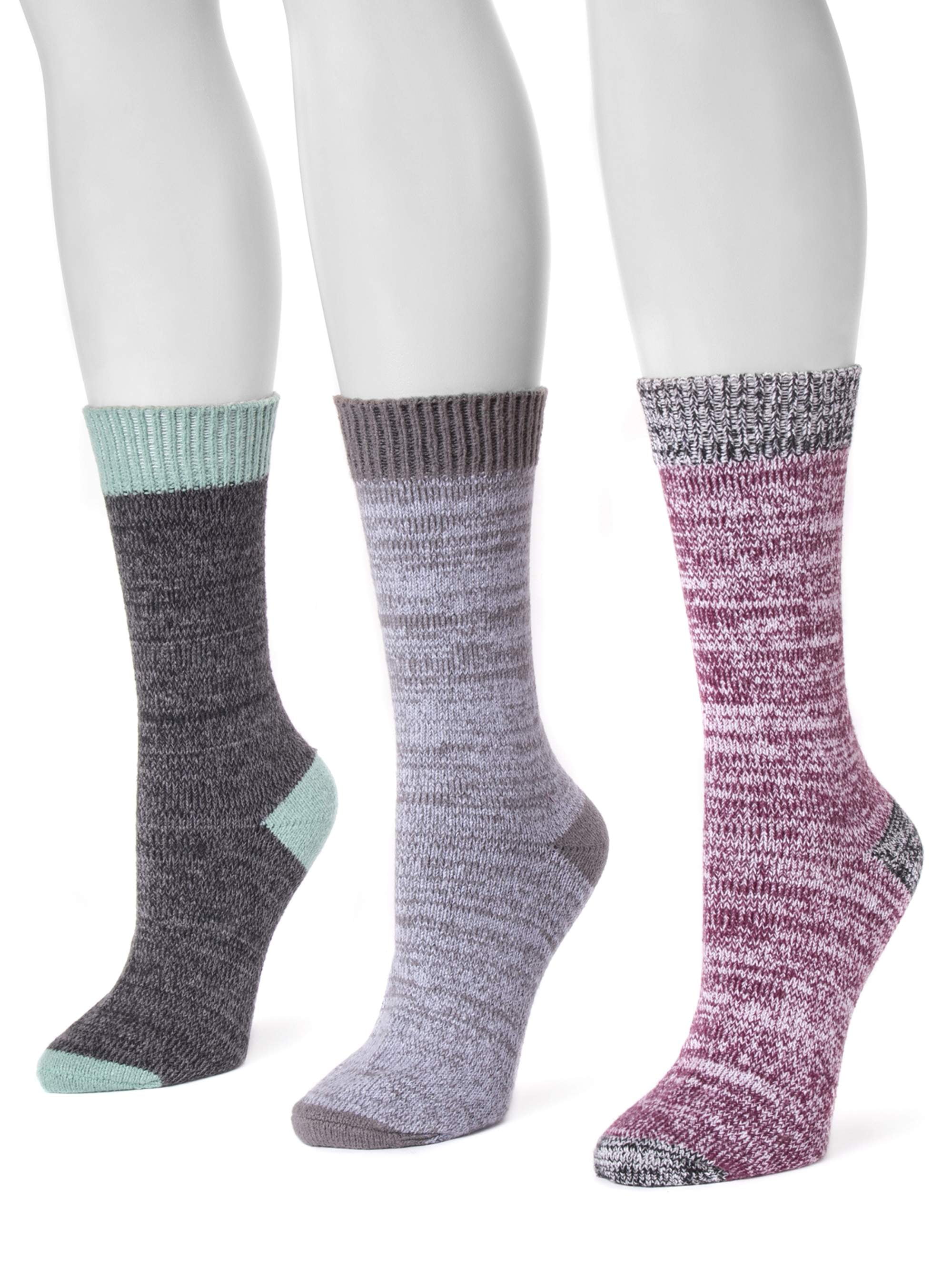 Muk Luks MUK LUKS® Women's 3 Pair Pack Boot Socks