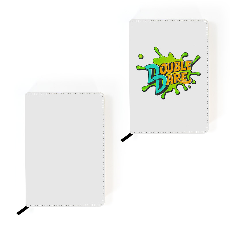A5 Subliamtion white blank Journal Notebook 100 pages for School Supplies DIY Back to School Gifts 40 pack