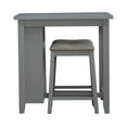 thumbnail image 3 of Brook Creek 3 Piece Counter Set in Gray, 3 of 5