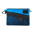 thumbnail image 4 of Bolsa de transporte, almacenamiento, portátil, versátil, compacta, monedero, bolsillo para ciclismo, senderismo, pesca, ciclismo, montañismo, viajes. Azul, 4 of 8