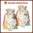 thumbnail image 2 of Cauagu Cute Baby Dinosaurs Pattern Christmas Gift Bag,Drawstring Xmas Gift Bags Holiday Gift Wrapping Gift Pouch with Tag Holiday Gift Bags Party Favor Bags,1PCS-Small, 2 of 9