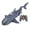 Grey, variant on Remote Control Shark Pool With HD Underwater Camera, 2.4G Electric RC Fish Boat For Water With Dual Propeller Drive, APP & Remote Dual Control For Adults