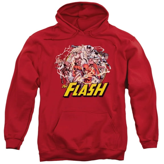 Jla - Flash Family - Pull-Over Hoodie - Large