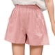 thumbnail image 4 of MKLEKYY Pantalones Cortos Anchos, Casuales, de Cintura Alta, Holgados y Finos para Mujer, 4 of 4