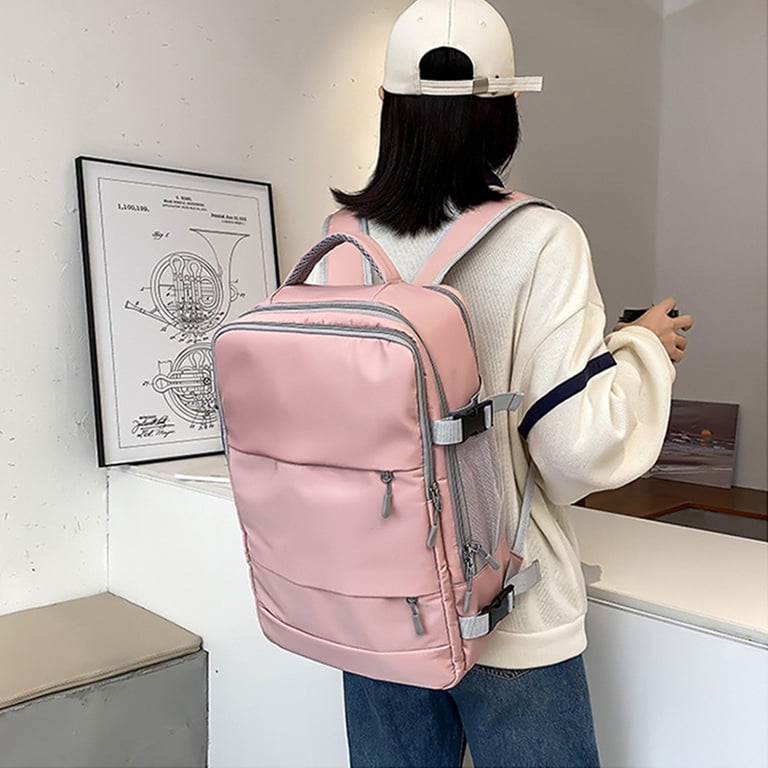 YiBai Pink Travel Backpack For Women Men,Airline Approved  display picture 2