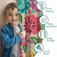 thumbnail image 3 of Blackout Kids Curtains,Pioneer Flower Childrens Insulated Curtains Set Of 2,Bedroom Essentials,Toddler Room Decor 52x63in(132x160cm), 3 of 4