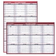 thumbnail image 3 of At A Glance AAGPM21228 Double Sided Paper Wall Calendar - White, 3 of 3