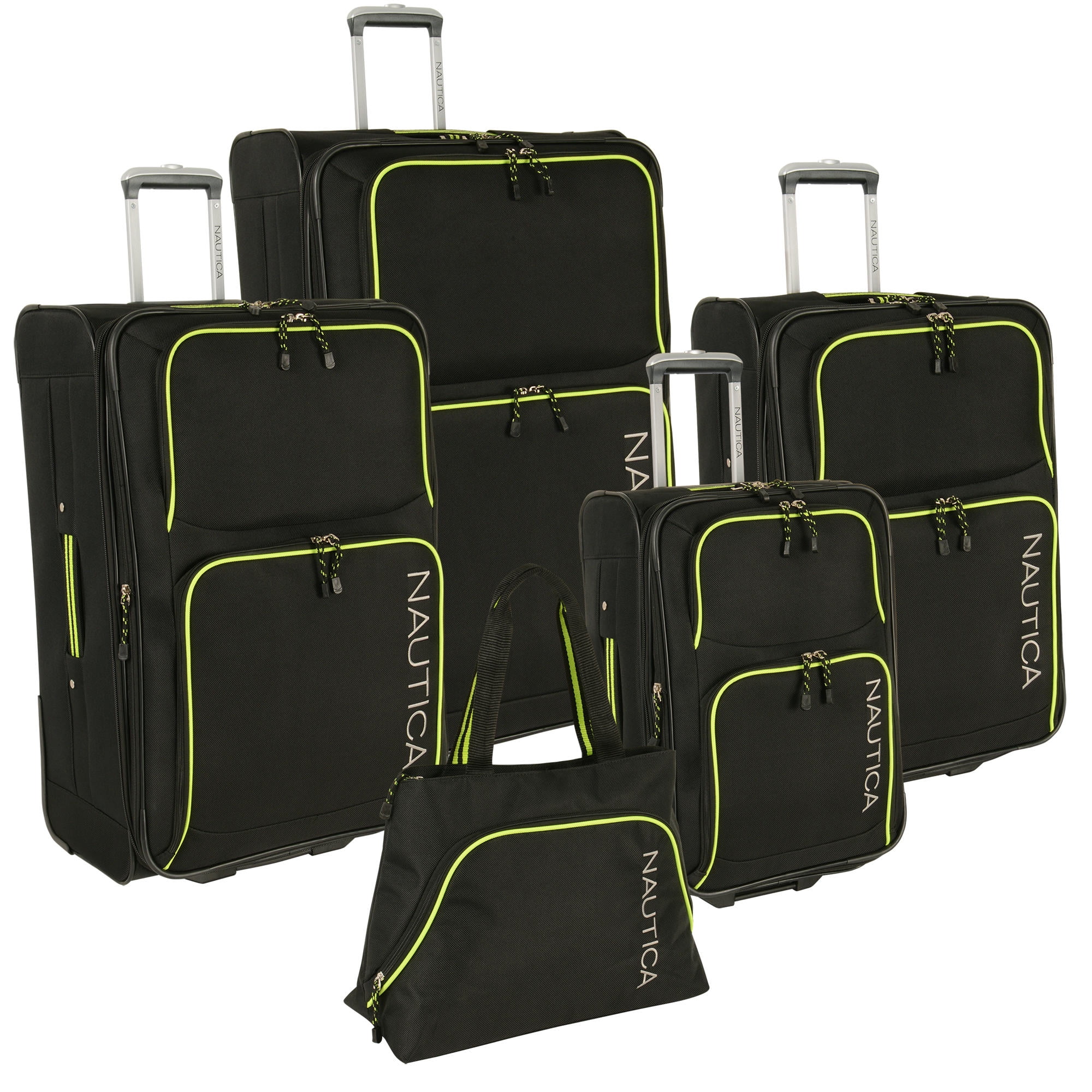 nautica oceanview 5 piece luggage set