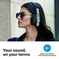 thumbnail image 3 of Sennheiser Casual Listening Noise Canceling Bluetooth Over-Ear Earbud, Black, 508234, 3 of 5