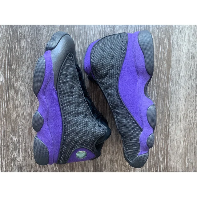N I-K-E A i r-Jor-dan 13 Retro Court Purple Shoes Mens DJ5982-015 Size 10 New