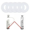 5pc Silicsingle Seal Washer for Toilet Flush Valve Replacement for