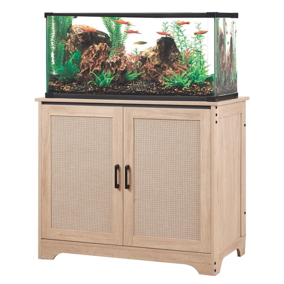 20-40 Gallon Aquarium Stand Fish Tank With Storcabinet