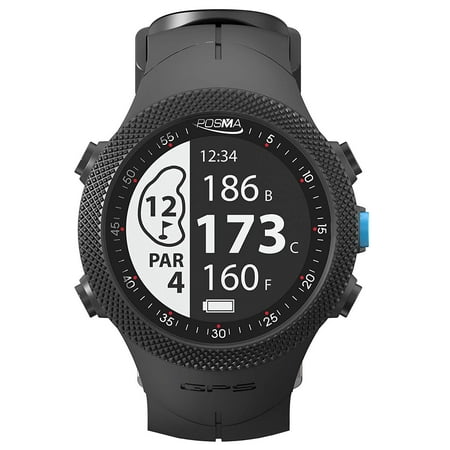 Posma GB3 Golf Triathlon Sport GPS Watch Range Finder Smart GPS Watch for Running Cycling Swimming - Android iOS (Best Swim Workout App)