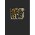thumbnail image 2 of MTV Men's Cheetah Print Logo T-Shirt, 2 of 5