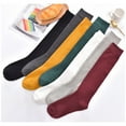 thumbnail image 4 of Circulation Crew Socks Womens Cute Crew Socks Casual Athletic Socks High Tube Mid Calf Stockings Halloween Socks Wine One Size, 4 of 4