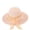 79#Pink, variant on Breathable Summer Straw Hat UV Protection Bowknot Wide Brim Floppy Beach Sun Visor Hats for Women Light Purple