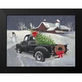 thumbnail image 2 of Phillips, Anita 24x19 Black Modern Framed Museum Art Print Titled - Old Truck and Barn, 2 of 5