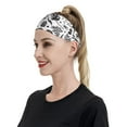 thumbnail image 6 of Yiaed Fall Forest Print Sports Headbands,Moisture Wicking Workout Headband, Sweatband Headbands for Running,Cycling for Women and Men, 6 of 8