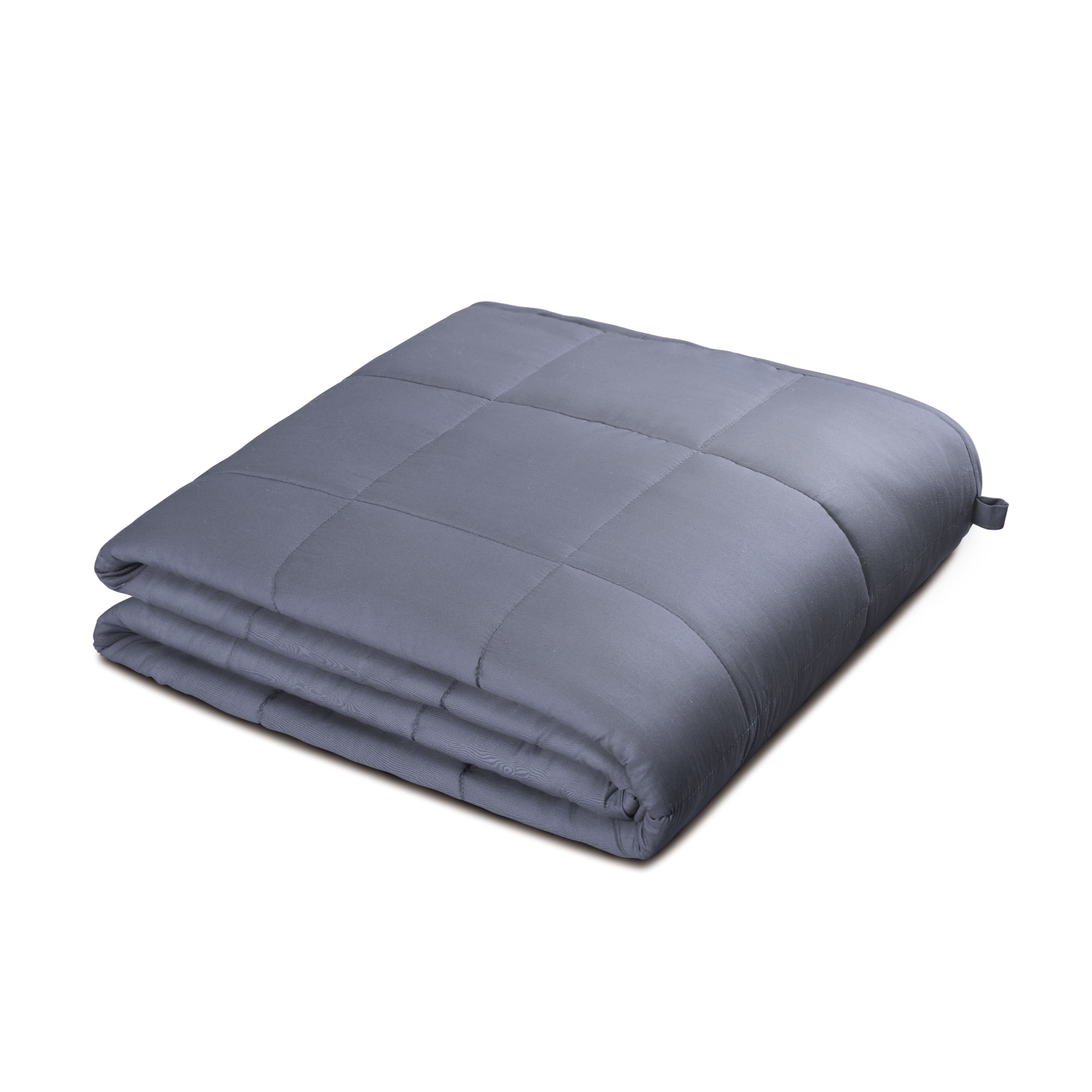 Living Essentials Weighted Blanket 20 lbs, 48"x72" Twin Size Dark