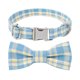 thumbnail image 1 of Collar para perros con pajarita: collar para perros con lazo ajustable, elegante, pequeño a mediano o grande, 1 of 5