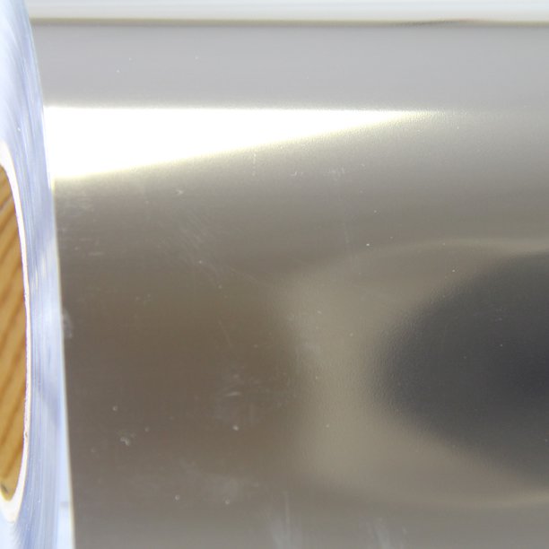 Threadart Metallic Foil Silver 20" Wide Heat Transfer Vinyl Film By