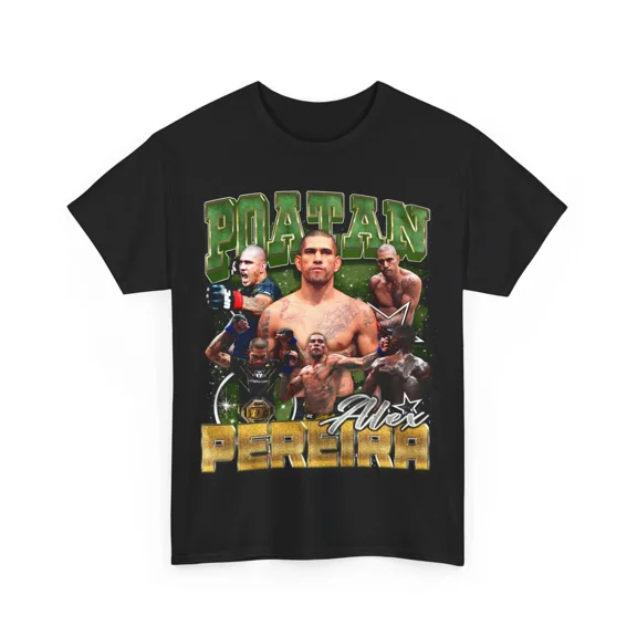 Alex Pereira Vintage T-Shirt , Vintage MMA Tee , Unisex