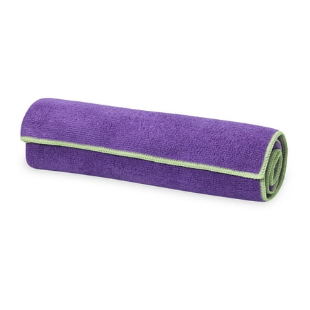 Gaiam Yoga Hand Towel Grape/Celery