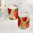 thumbnail image 6 of Ckdifva Lots Of Strawberries Storage Jar with Lid Acrylic Organization Storage Containers Set of 4, 6 of 7