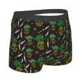thumbnail image 3 of Haiem Pineapples Men's Boxer Briefs, Every Day Comfort Stretch Cotton Moisture-Wicking Underwear-Large, 3 of 9
