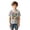 Grey, variant on Boys Short Sleeve Graphic Tee For School Back To School Ready Comfortable Kids Top With Round Neck Muscle Tops Boys