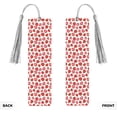 thumbnail image 2 of Kdxio Hand Drawn Strawberry Print Metal Tassel Bookmarks,Perfect Gift for Art Lovers and Bookworms Metal Bookmarks for Women, 2 of 8