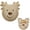 Reindeer, variant on Christmas Wooden Serving Trays – Holiday Plates In Santa Reindeer Tree & Hat Shapes Hardwood Platters Durable Hardwood Platters for Serving Cookies, Candy, Snacks Christmas Xmas Decor,Deer