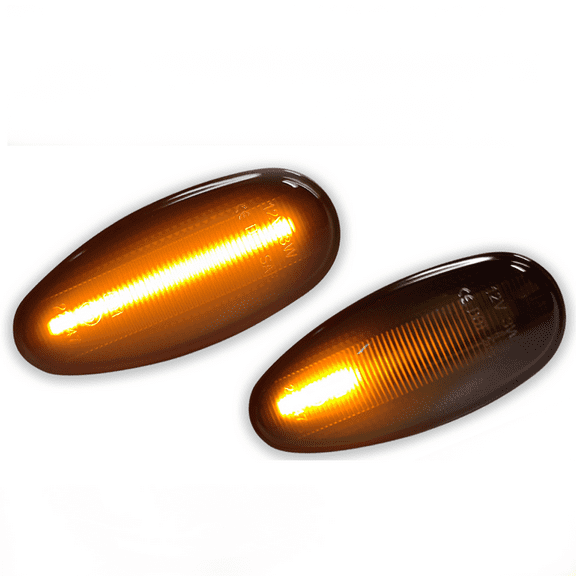 Clear LED Side Marker Light For 2001-2006 Mitsubishi Outlander Lancer I-Miev