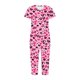 thumbnail image 4 of Puntoco Conjunto de pijama cómodo para mujer Conjunto de pijama y pantalón de manga corta con cuello en V para mujer Conjunto de pijama informal con bolsillos, 4 of 5