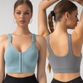 thumbnail image 3 of Plus Size Mujeres Blusas No Se Aplica Aquí, Yoga Sports Bras para las Mujeres No Incluidos, Mangas Frío Hombro Tank Top, 3 of 3