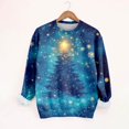 thumbnail image 3 of Chandails de Noël pour Femmes 2025 Col Rond Hiver Mignons Pulls, 3 of 4