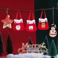 thumbnail image 6 of PULLIMORE Christmas Gift Bag Drawstring Bag,Santa Snowman and Reindeer Xmas Present Bag for Party Favors Gifts Candy, 6 of 8