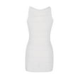 thumbnail image 6 of Diufon Mini Dresses for Women Round Neck Sleeveless Cover up Dress Summer Solid Color Dress, 6 of 7