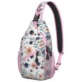 thumbnail image 1 of Sac à Dos Rétro Tropical Bloom pour Femmes, Sac de Voyage Artistique Léger avec Motif Floral, 1 of 6