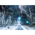 thumbnail image 1 of YUSDECOR 5x7ft Winter Backdrops for Photography Frozen Snow Backgrounds Railway Backdrop for Wedding Photo Shooting, 1 of 3
