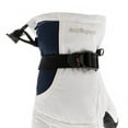 thumbnail image 3 of HOTFINGERS Rip-N-Go ll Ladies Alpine Sport Fabric Gloves, Color: White and Navy, Size: S, 3 of 5