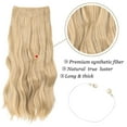 thumbnail image 2 of Sonducket Clips más pequeños, extensiones de cabello rizado de mayor impacto para mujeres, cabello sintético para mujeres, Clip en el cabello Accesorio para el cabello 【22/613】, 2 of 6
