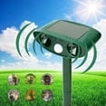 thumbnail image 5 of Repelente ultrasónico para gatos, repelente solar para gatos, repelente ultrasónico de roedores con detector de movimiento, repelente de gatos impermeable al aire libre para gatos, perros,, 5 of 5