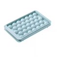 thumbnail image 1 of Bandeja redonda para cubitos de hielo con tapa, molde para hacer bolas de hielo para congelador con contenedor, mini bandeja circular para cubitos de hielo, esfera para hacer hielo, cóctel, whisky, té, café Sailing  Electrónica, 1 of 5