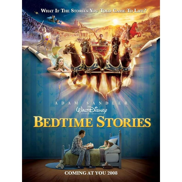 Bedtime Stories Movie Poster Style D 27 X 40 2008 Walmart Com