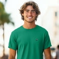 thumbnail image 2 of Dalix Pigeon Embroidered Cotton Tee Lightweight Jersey Mens in Kelly Green 4XL XXXX-Large, 2 of 3